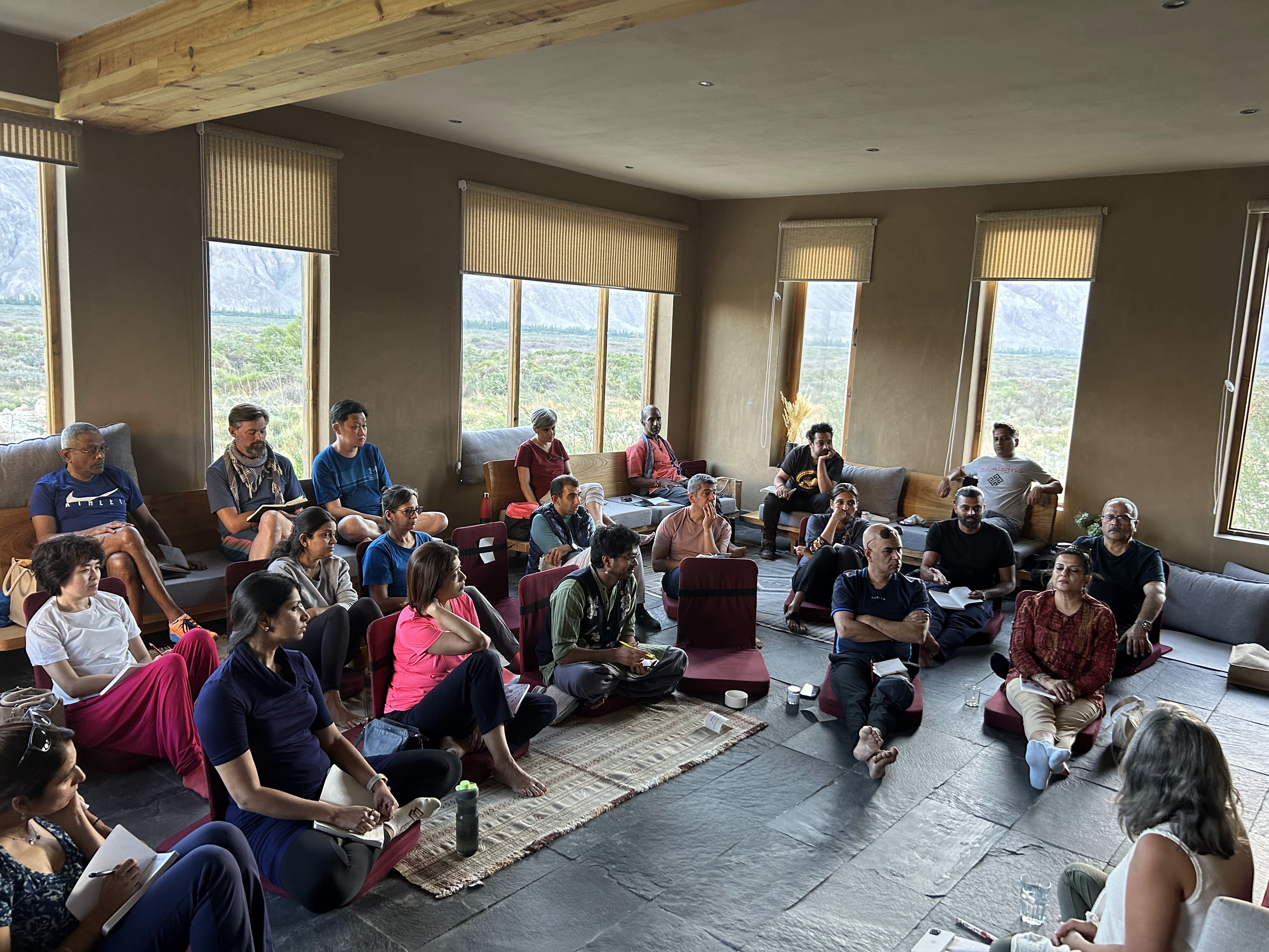 Indoor retreat circle